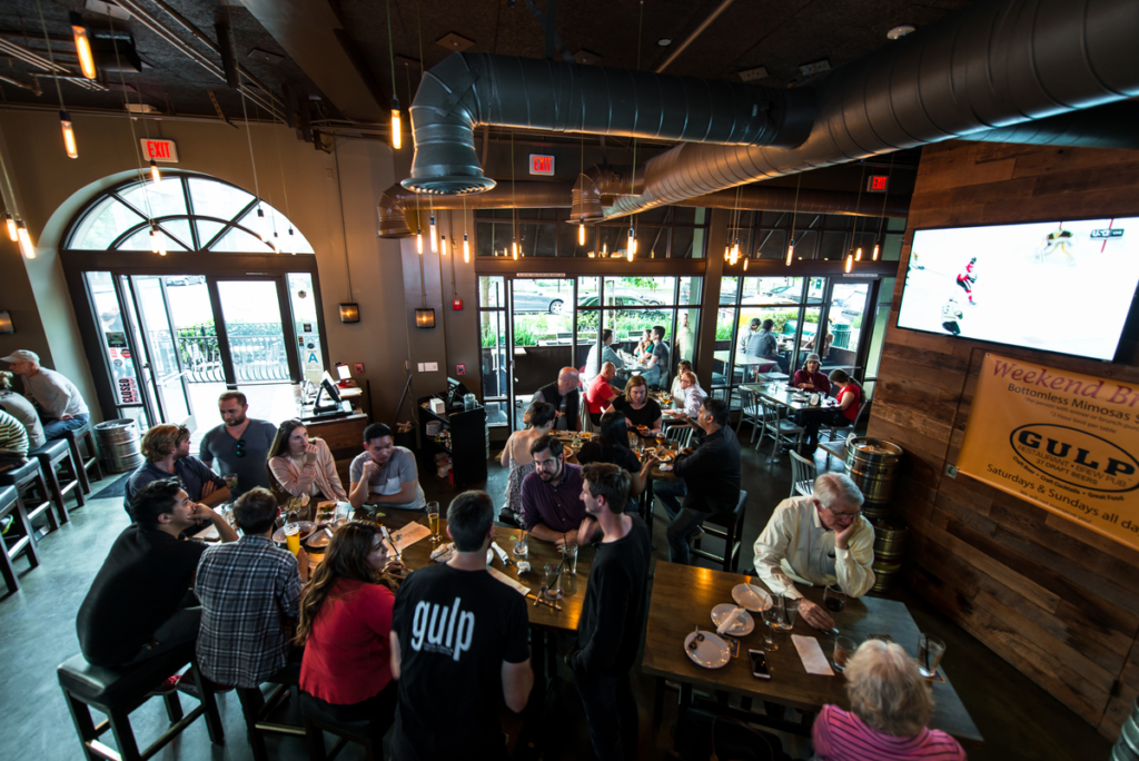 upscale sports bar Gulp Playa Vista Gulp Brew Co